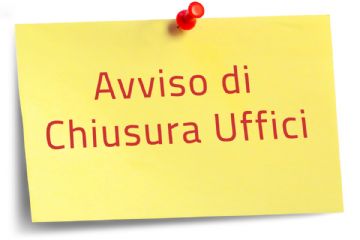 Chiusura temporanea degli uffici Comunali