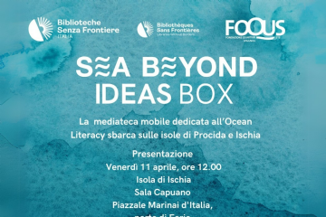 La **Giornata del Mare con Sea Beyond Ideas Box** si terrà l'11 aprile alle 12:00 nella Sala Capuano di Forio, con attività laboratoriali per bambini di Ischia e Procida, per esplorare e comprendere il nostro mare.