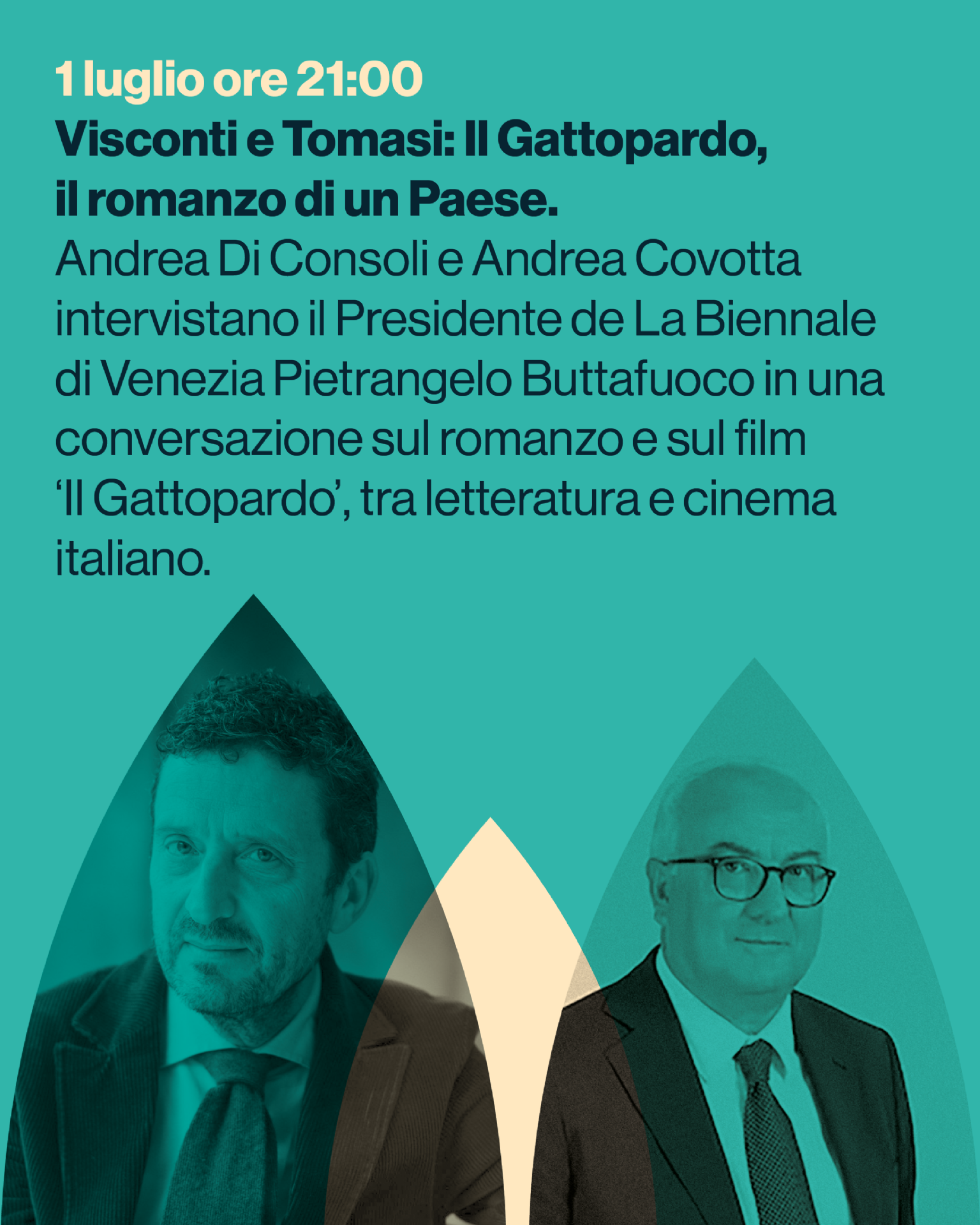 Locandina relativa all'evento 1 luglio, ore 21:00 Visconti e Tomasi