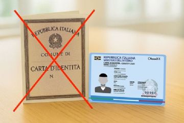 Carta d'identità cartacea non più valida